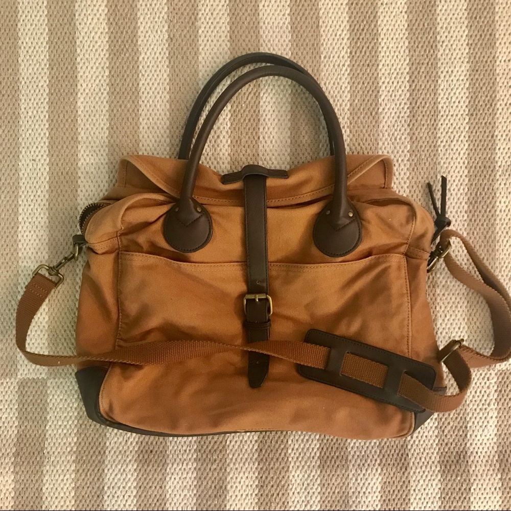 J.Crew messenger laptop bag